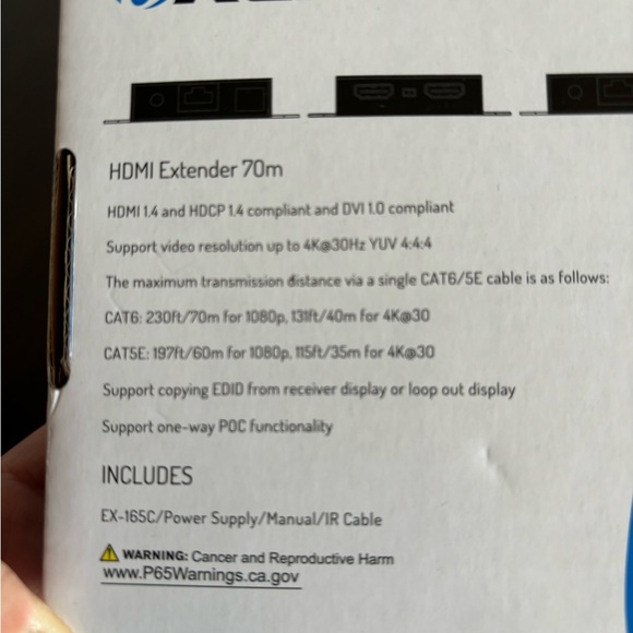 REI HDMI Extender 70m New in box - Picture 2 of 8
